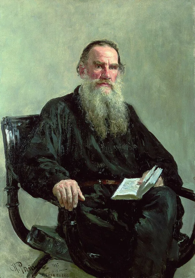 Портрет Л. Н. Толстого (И. Е. Репин, 1887)